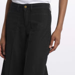 Pantalone GRACE taschina misto lino zampa GRACE TMLS06 099 ps don't forget me 
