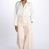 Pantalone ORIANA cropped nervature denim ORIANA540170 91 quelledue 
