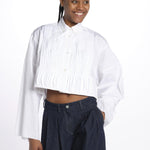 Camicia cropped IV SHIRT WHITE jejia 