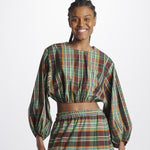 Top corto M/L MOD14 BORDEAUX MULTI milaura 