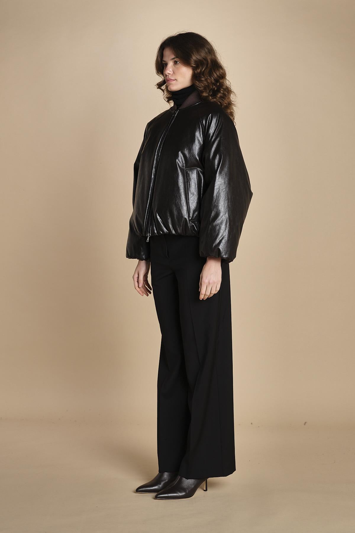 bomber in ecopelle POTENTE 2525486042600 001 weekend maxmara 