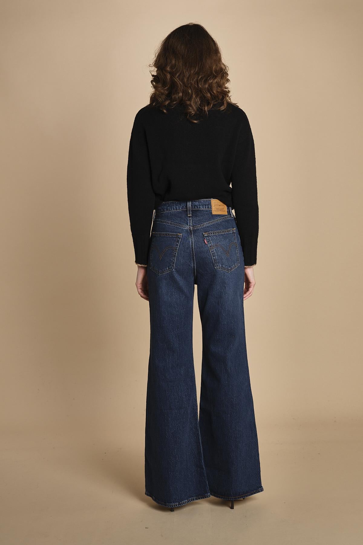 denim a zampa RIBCAGE BELLS A7503 0008 levi's 