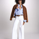 camicia a righe con collo guru MICA5630 BA milaura 