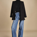 denim over con pinces VELIS OPEN BLUE true avenue 