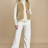 VOBBY gilet in ecopelliccia BEVR554 NATURAL hartford 