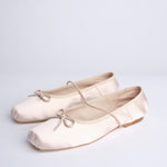 MIGNON ballerina in raso con punta quadrata F846SE1 BLS studio AMELIA 