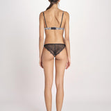 slip in pizzo e satin zebrato WILD ROSE L25101024 ZEBRA PRINT love stories 