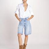 bermuda in denim 4128-1296 OWE SOW SURREAL mother 