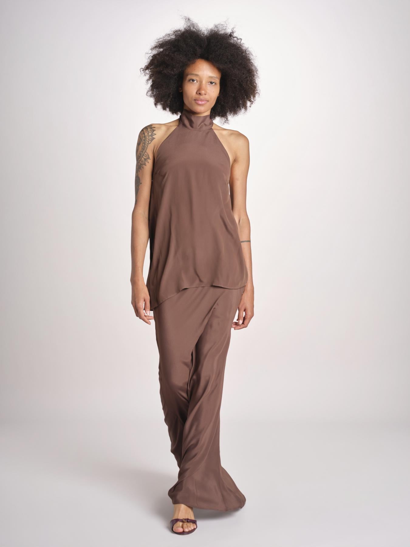 gonna lunga in seta 40702-412 MILITY 69 federica tosi 