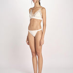slip in satin ROOM SERVICE L1001025 OFF WHITE 180 love stories 