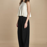 top in maglia plisse SERRES ECRU ba&sh 