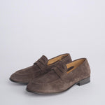 JANET mocassino suede fondo cuoio JANET 80013 EBANO alberto fasciani 