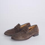 JANET mocassino suede fondo cuoio JANET 80013 EBANO alberto fasciani 