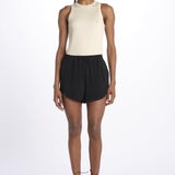 Shorts con coulisse 40810-412 NERO federica tosi 