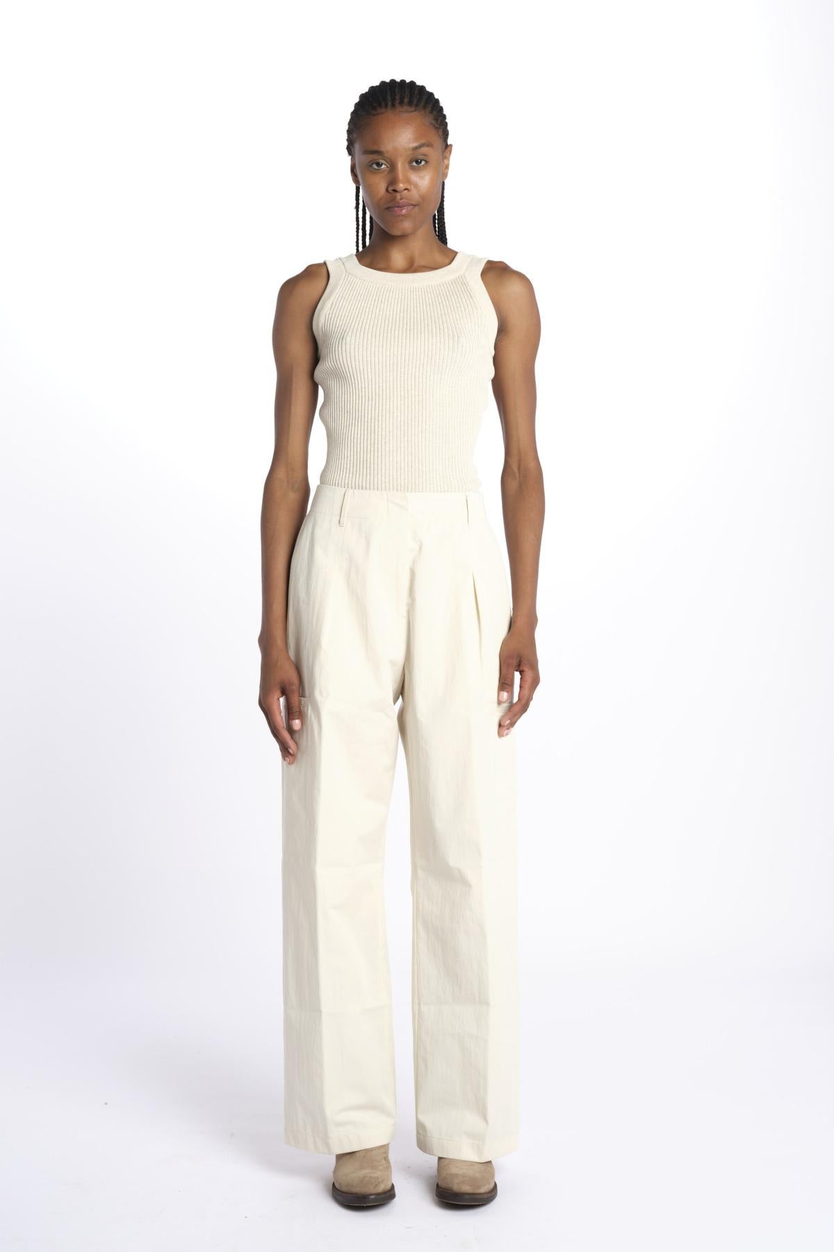 Pantaloni con tasconi LS2511PT008IV IVORY le 17 septembre 