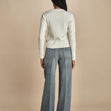 d2501005 girocollo slim by milaura. d2501005 29001 BIANCO milaura 