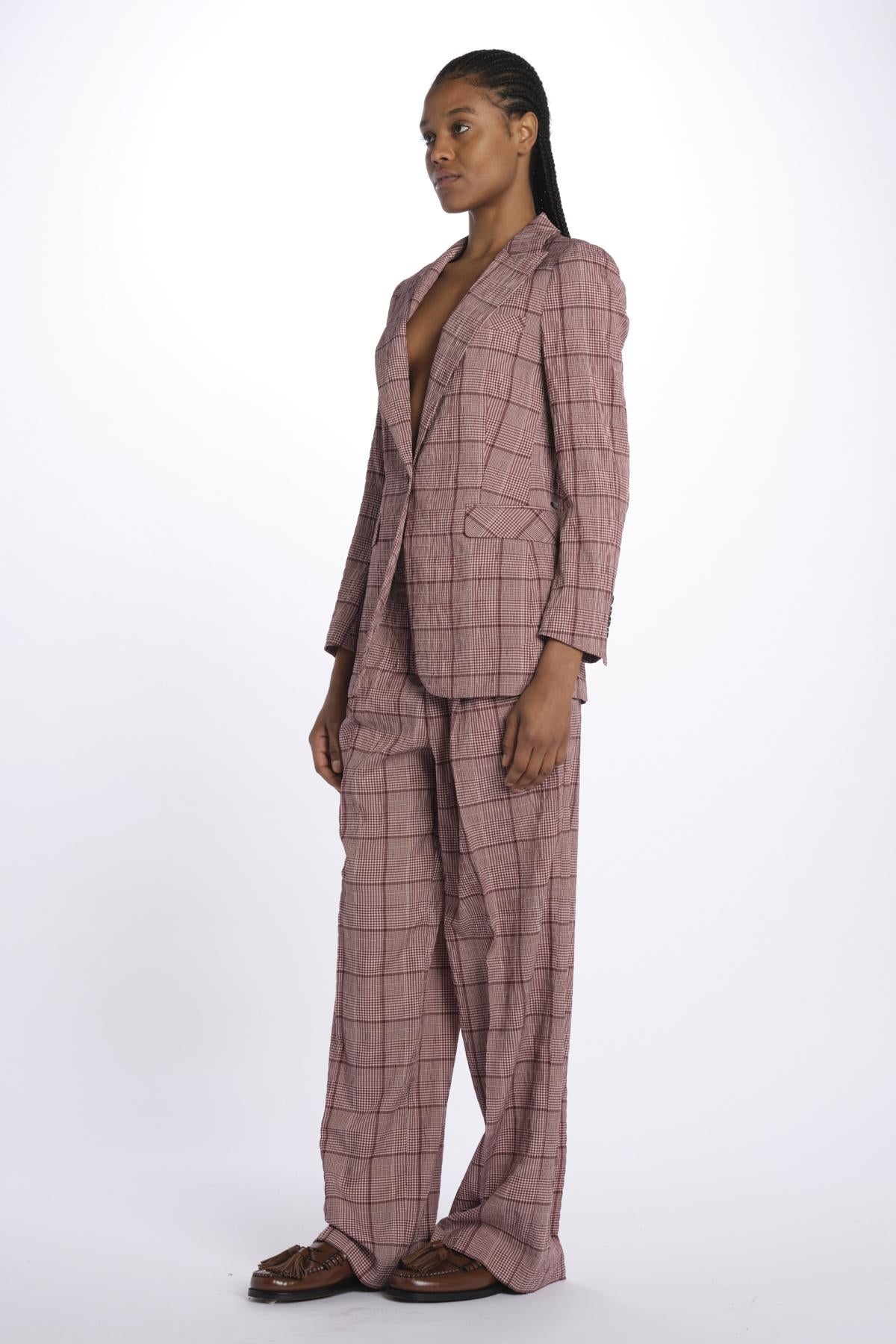 giacca seersucker principe di galles 179543 U106 scotch&soda 