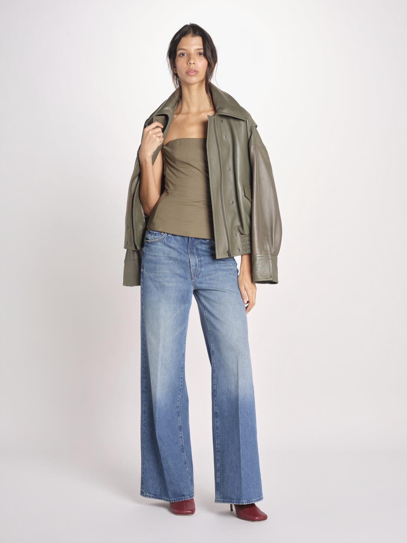 top bustier in cotone 41360-400 MILITY 88 federica tosi 