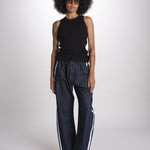 canottiera a costine JF009683 BLACK joseph 
