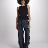 canottiera a costine JF009683 BLACK joseph 