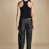 denim cropped ZELDA OPENBLACK true avenue 