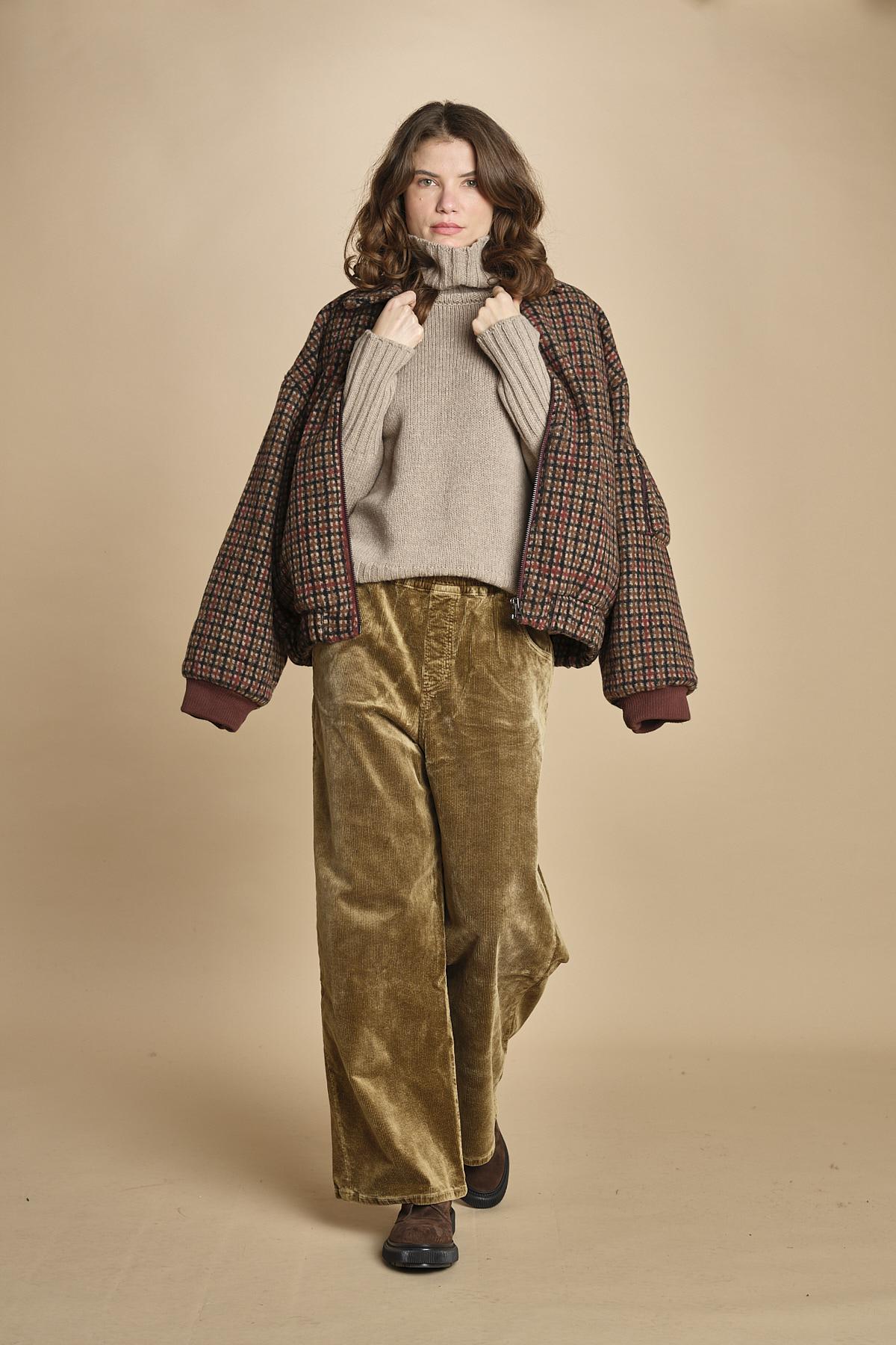 pantaloni velluto elastico GALINA SOIL bellerose 