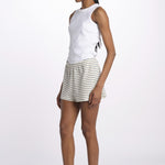 Shorts spugna righine SAFE SHORTS BIANCO howlin' 