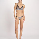 slip in pizzo e satin zebrato WILD ROSE L25101024 ZEBRA PRINT love stories 