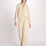 bomber in satin JF009669 POWDER 0801 joseph 