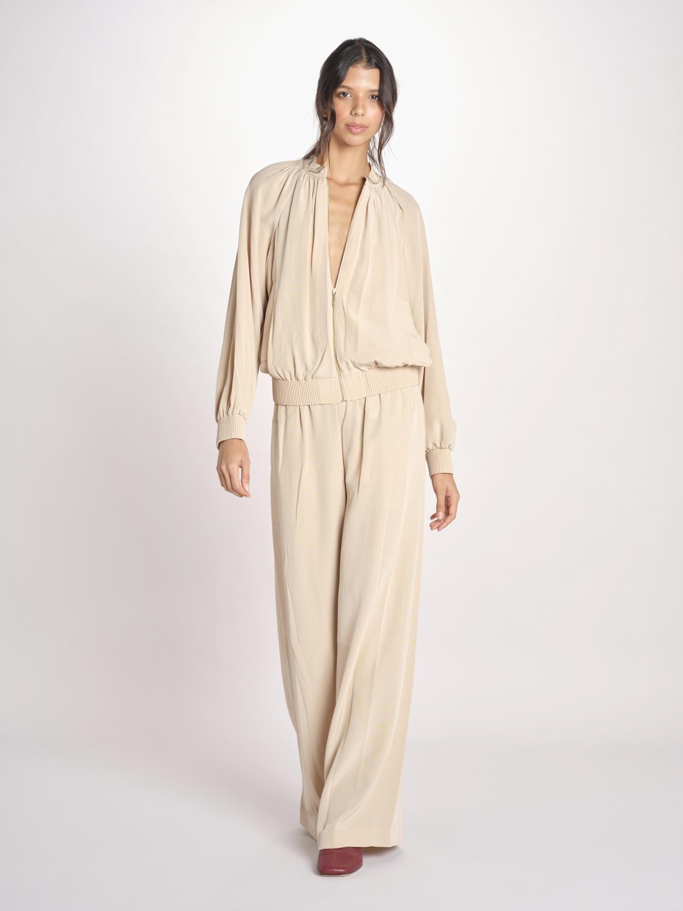 bomber in satin JF009669 POWDER 0801 joseph 