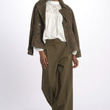 Pantalone lungo NEBBIE 2515131121600 002VERDEKAKI weekend maxmara 