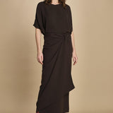 gonna pareo. T2716G DARK BROWN dusan 