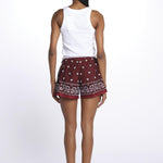 orsina BANDANA SHORTBORDEAUX