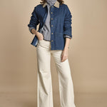 giacca camicia denim LV28CI BLU fam 