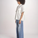 camicia m/c con tasche JF009663 PALM LEAF 2308 joseph 