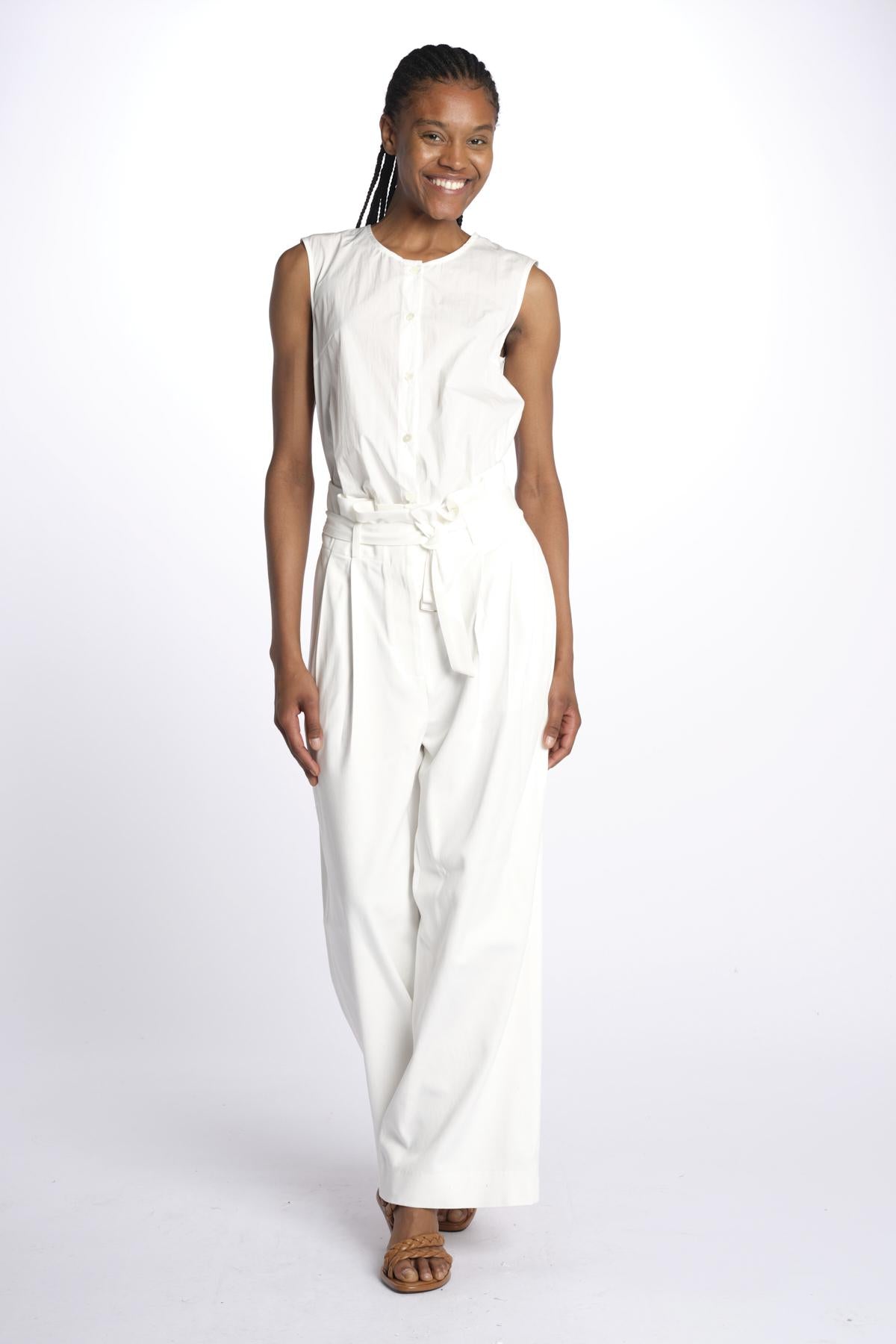Tuta con camicia 142406 WHITE lvir 