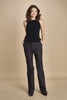 pantalone diritto stretch