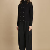 Giubbottino doppiopetto D2300698 NERO milaura 