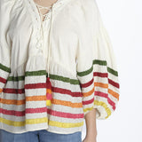 Blousa nastra LIBERTY BEIGE chufy 