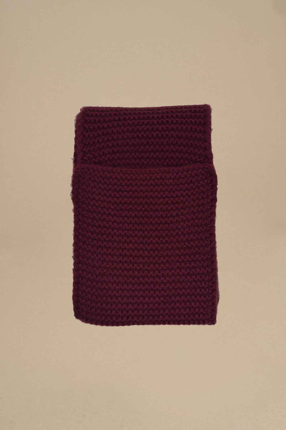 sciarpa punto links MIL2 25040 BORDEAUX milaura 