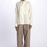 Camicia LS TIE jeans 21654MLY PARCHMENT phillip lim 