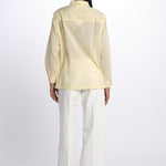 Camicia ANGELO con rouches ANGELO1TEE CREAM antik batik 