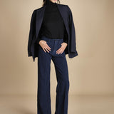 denim lungo diritto CLARA NAVYBLU true avenue 