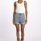 AMY short jeans fl 32 sh0 by fam. AMY BLUE fam 