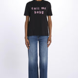 Edwin hc call me baby strass JWTS02804 BLACK zadig & voltaire 