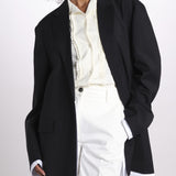 giacca monopetto L063-30156-9000 BLACK n21 