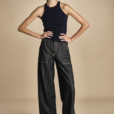 denim con tasconi FATA OPENBLACK true avenue 