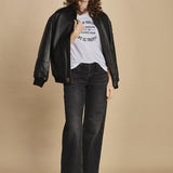 tshirt con scritta. JWTS02769 WHITE 107 zadig & voltaire 