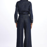  DARTED WIDE LEG JEAN BLU frame 