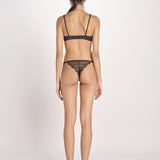 slip in satin CHARLOTTE L25101983 BLACK 900 love stories 